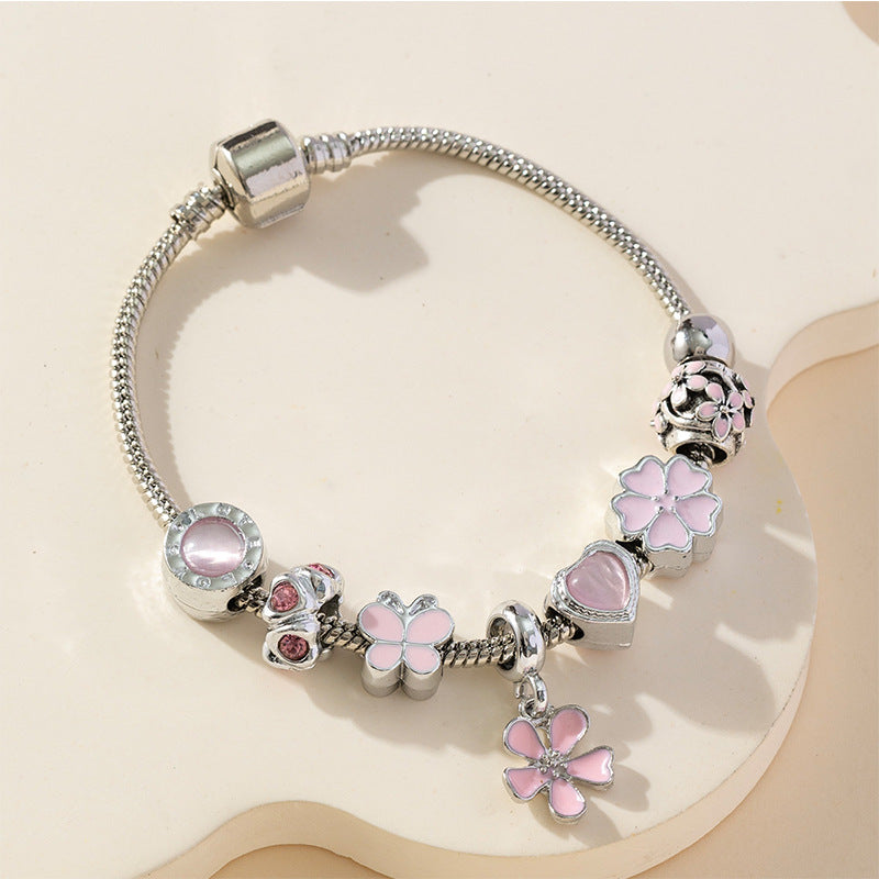 European and american beaded bracelet multi-element fashion jewelry bracelet