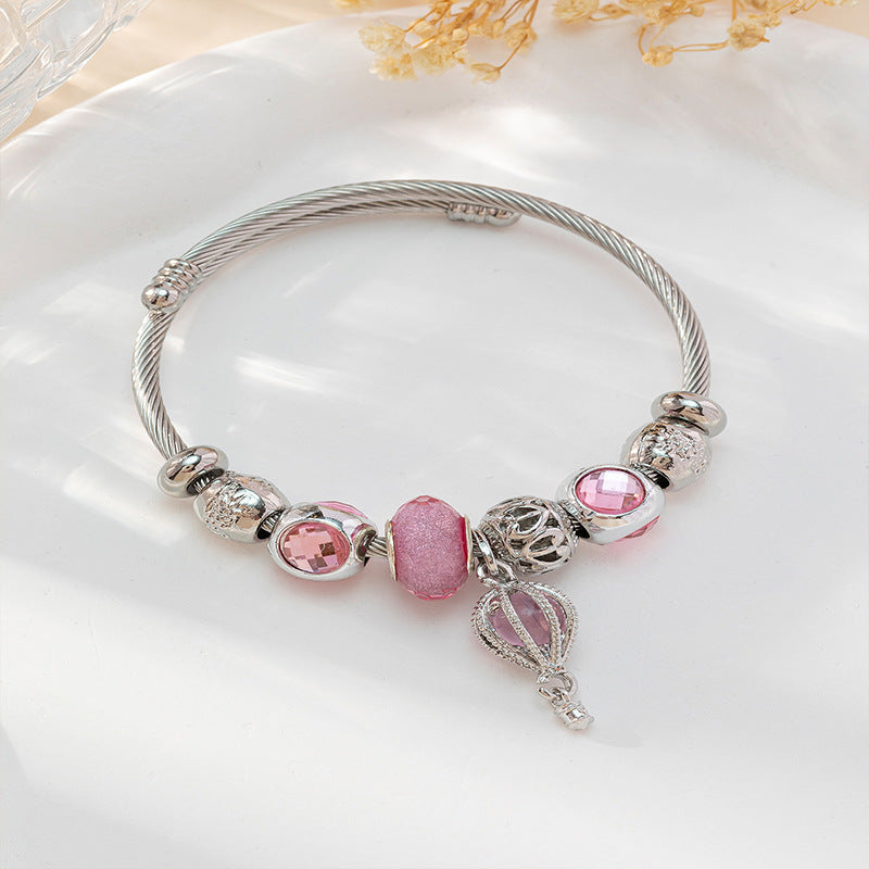 European and american beaded bracelet multi-element fashion jewelry bracelet