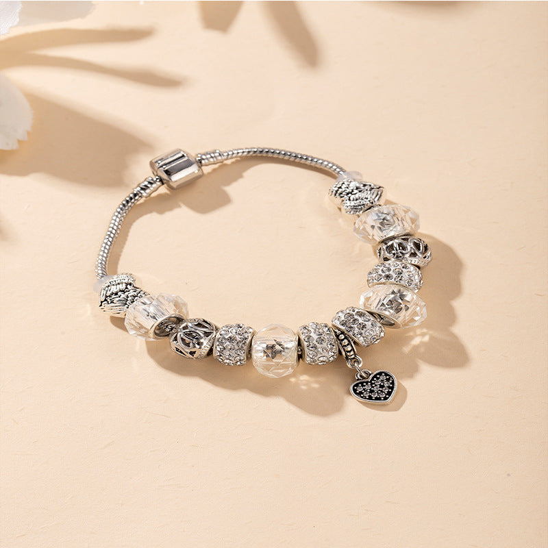 European and american beaded bracelet multi-element fashion jewelry bracelet