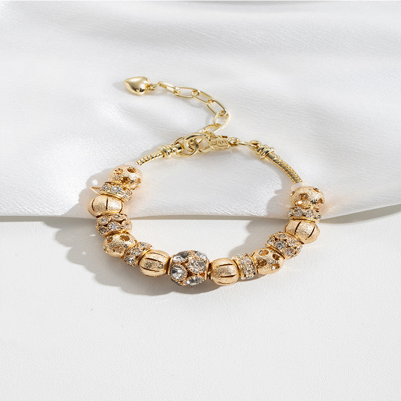 European and american beaded bracelet multi-element fashion jewelry bracelet