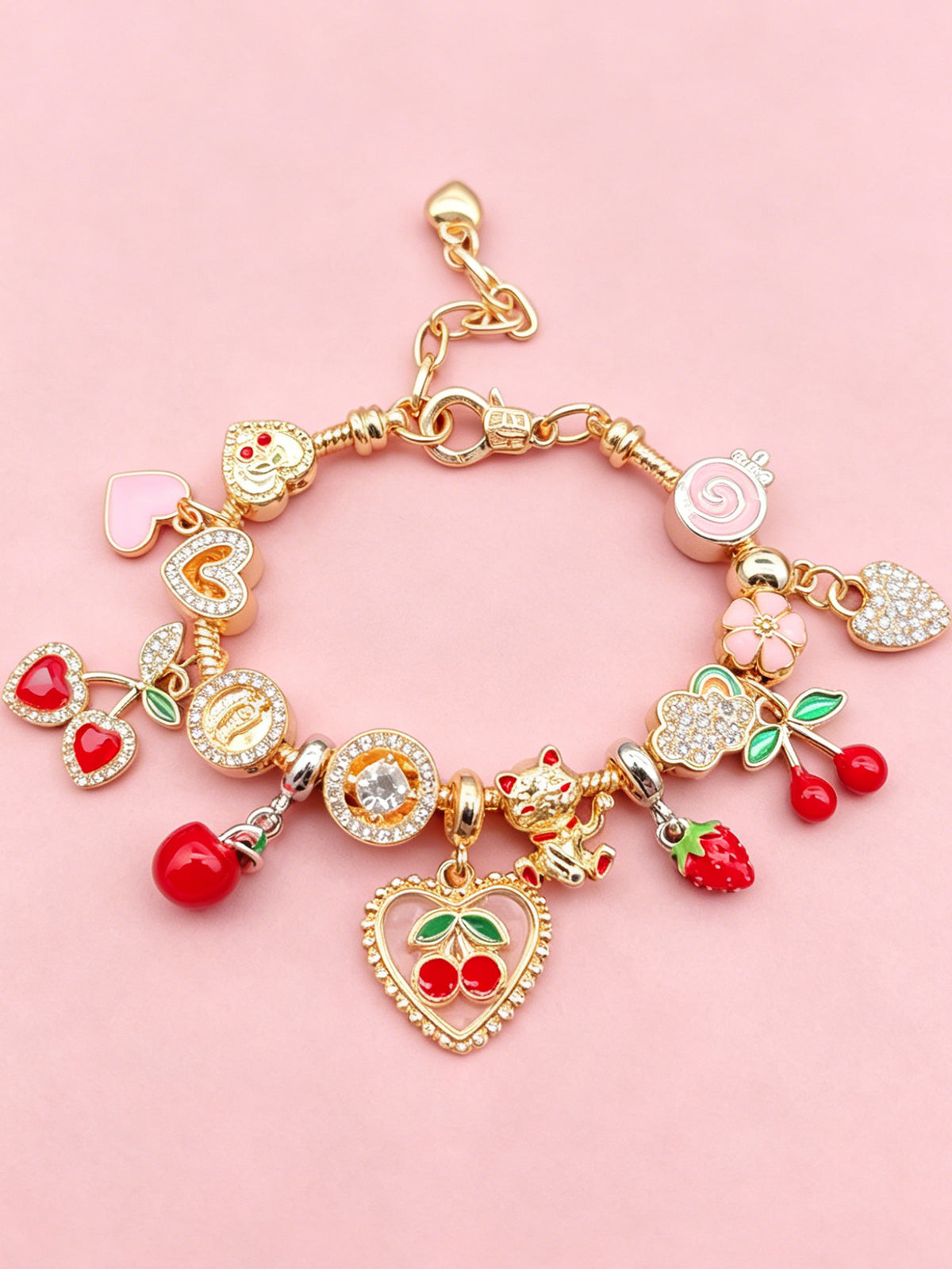 European and american beaded bracelet multi-element fashion jewelry bracelet