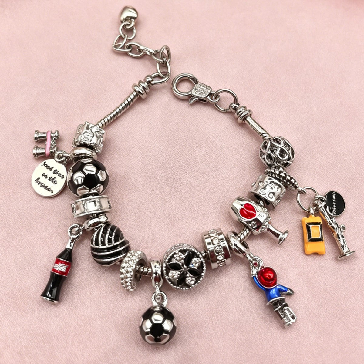 European and american beaded bracelet multi-element fashion jewelry bracelet