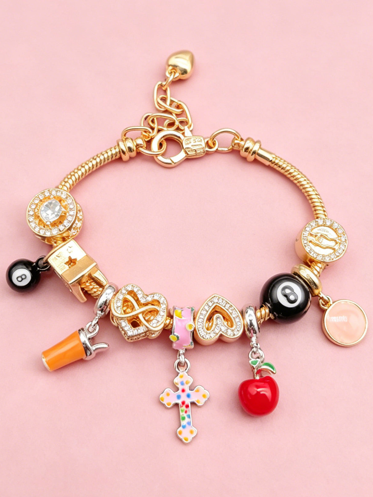 European and american beaded bracelet multi-element fashion jewelry bracelet