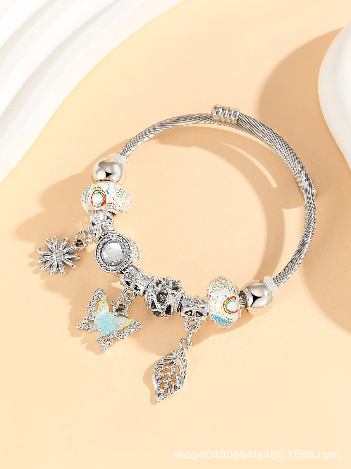 European and american beaded bracelet multi-element fashion jewelry bracelet