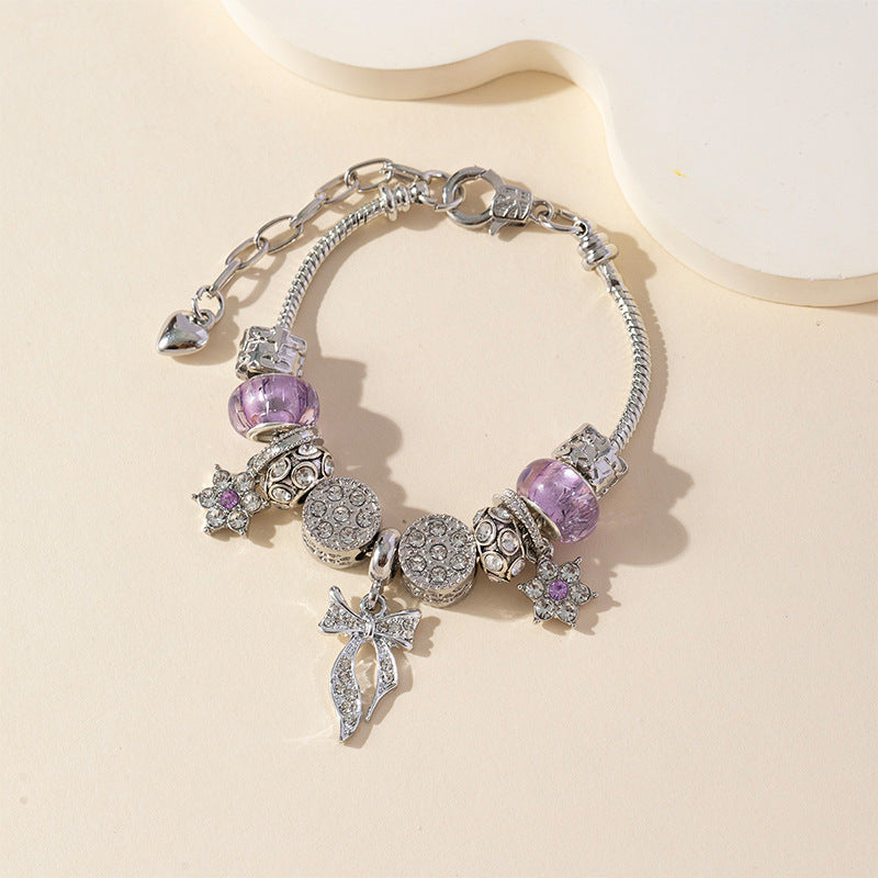 European and american beaded bracelet multi-element fashion jewelry bracelet